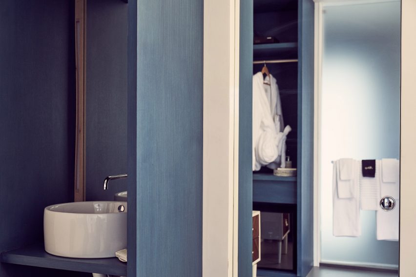A Room at the Beach boutique hotel by Lucy Swift Weber and Charles Lemonides in Bridgehampton, New York