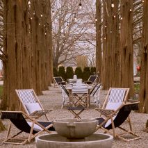 A Room at the Beach boutique hotel by Lucy Swift Weber and Charles Lemonides in Bridgehampton, New York