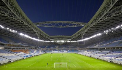 Zaha Hadid Architects' Al Wakrah stadium for the Qatar World Cup 2022 opens