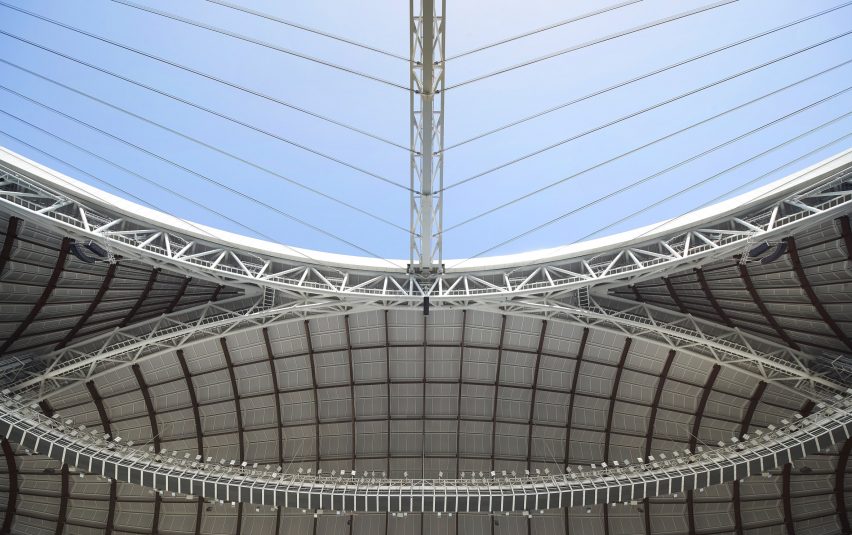 Al Wakrah Stadium for the 2022 World Cup in Qatar by Zaha Hadid Architects