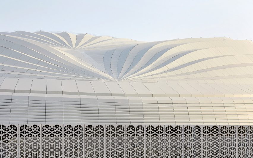 Al Wakrah Stadium for the 2022 World Cup in Qatar by Zaha Hadid Architects