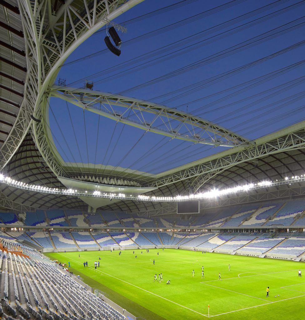 Al Wakrah Stadium for the 2022 World Cup in Qatar by Zaha Hadid Architects