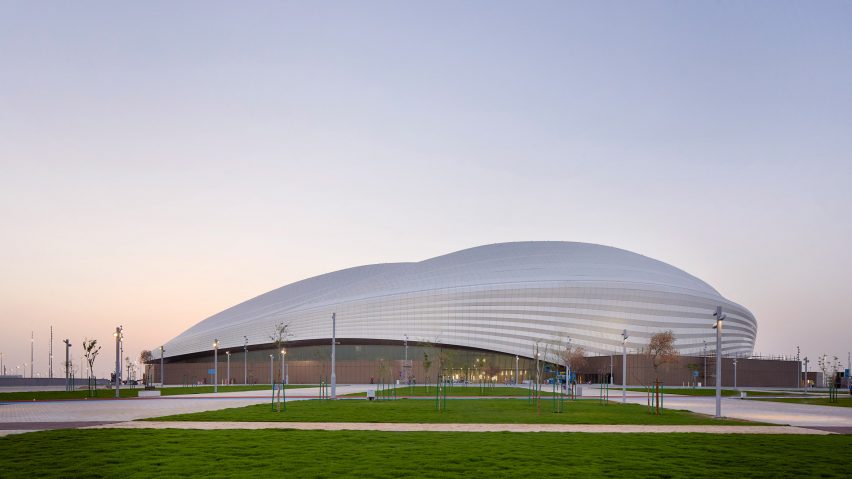 Al Wakrah Stadium for the 2022 World Cup in Qatar by Zaha Hadid Architects