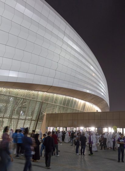Al Wakrah Stadium for the 2022 World Cup in Qatar by Zaha Hadid Architects