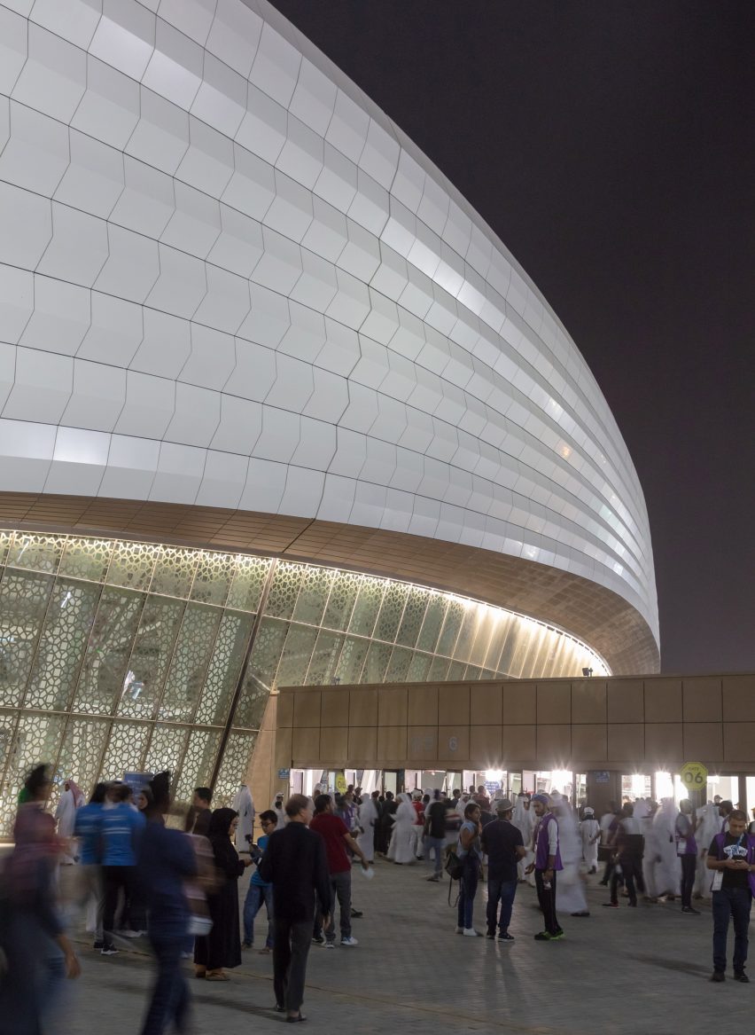 Al Wakrah Stadium for the 2022 World Cup in Qatar by Zaha Hadid Architects