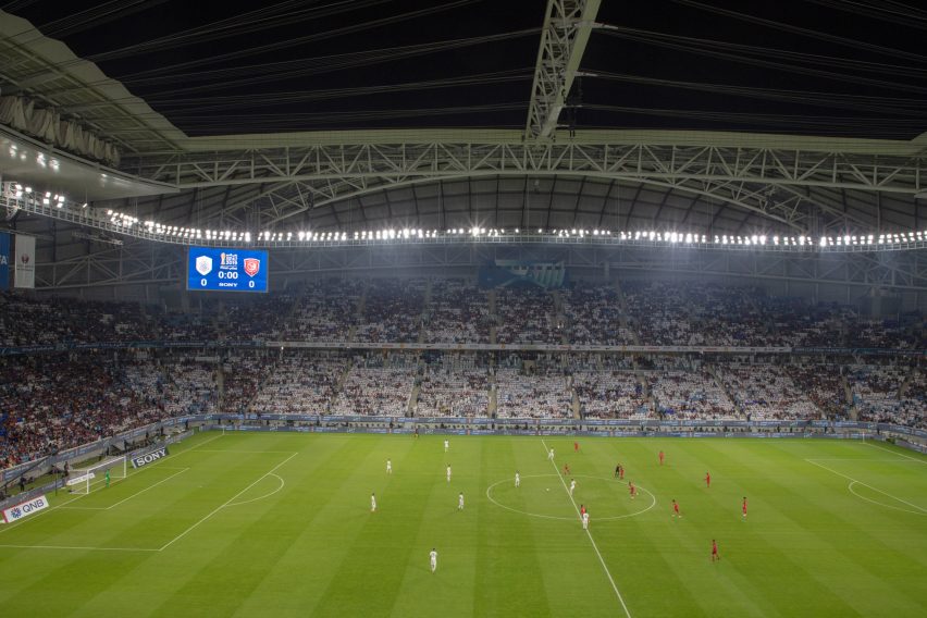 Al Wakrah Stadium for the 2022 World Cup in Qatar by Zaha Hadid Architects