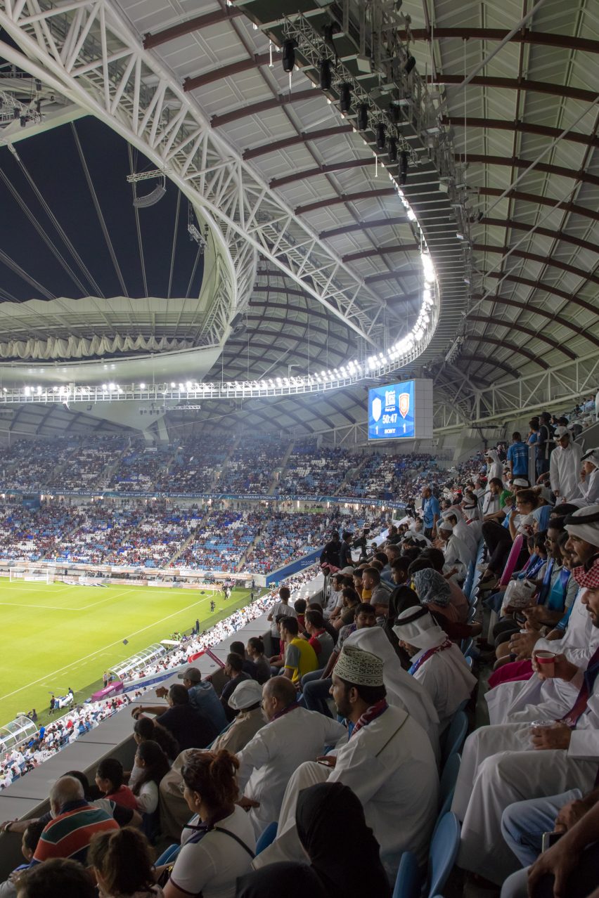 Al Wakrah Stadium for the 2022 World Cup in Qatar by Zaha Hadid Architects
