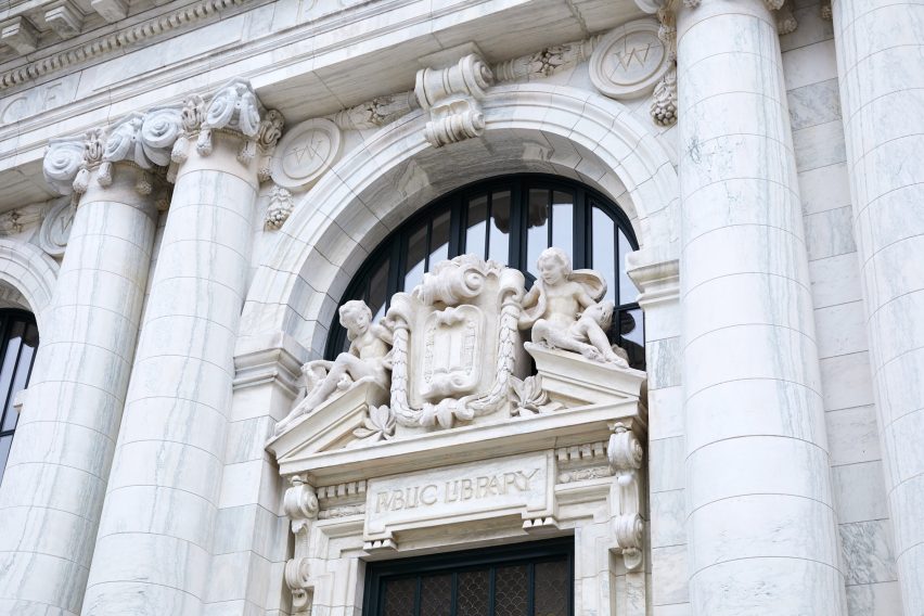 Apple Carnegie Library by Foster+Partners in Washington, DC