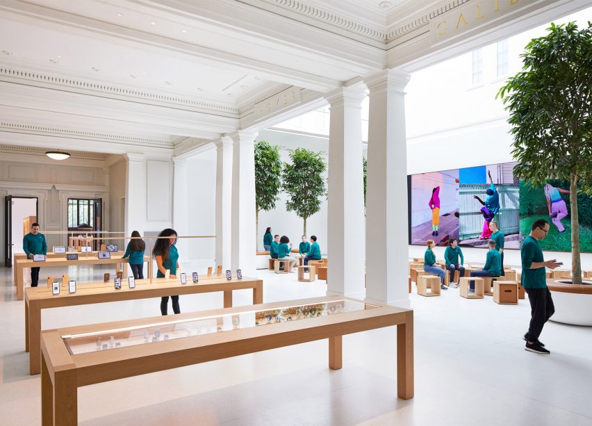Apple Carnegie Library by Foster+Partners in Washington, DC