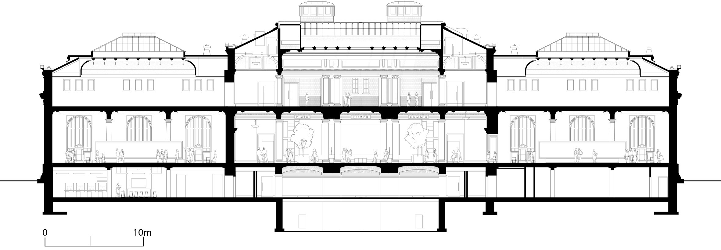 Apple Carnegie Library by Foster+Partners in Washington, DC