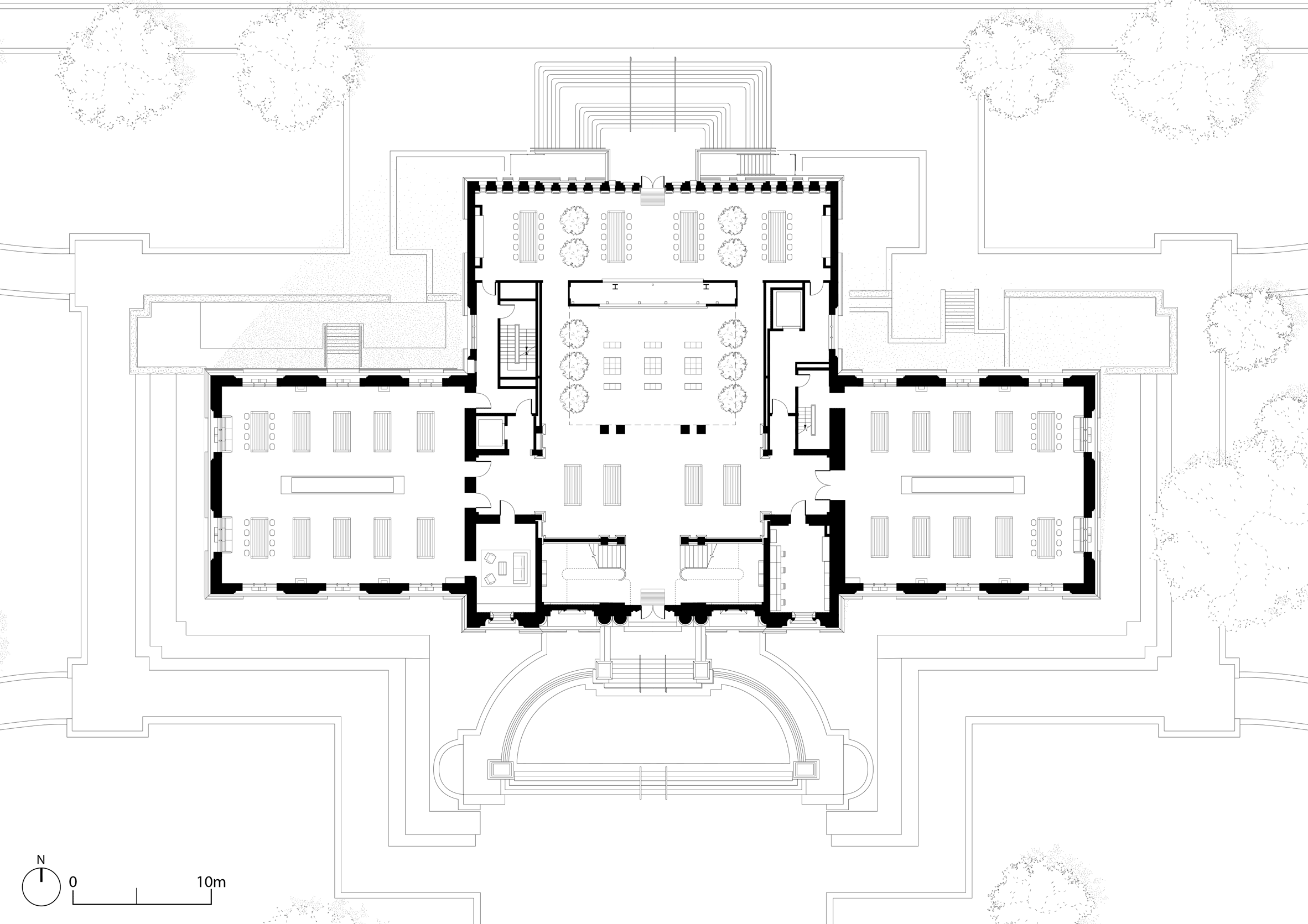 Apple Carnegie Library by Foster+Partners in Washington, DC