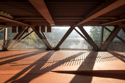 Atelier FCJZ's Jishou Art Museum doubles as a pedestrian bridge