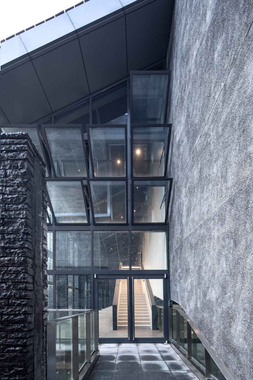 Atelier FCJZ's Jishou Art Museum doubles as a pedestrian bridge