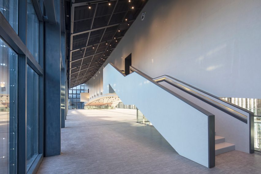 Atelier FCJZ's Jishou Art Museum doubles as a pedestrian bridge