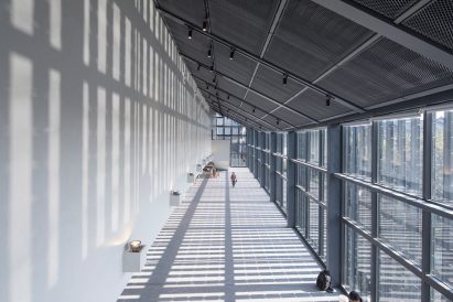 Atelier FCJZ's Jishou Art Museum doubles as a pedestrian bridge