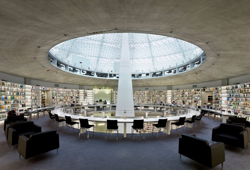Stelios Ioannou Learning Resource Centre at the University of Cyprus in Nicosia by Atelier Jean Nouvel