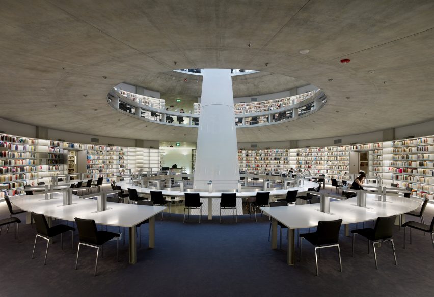 Stelios Ioannou Learning Resource Centre at the University of Cyprus in Nicosia by Atelier Jean Nouvel