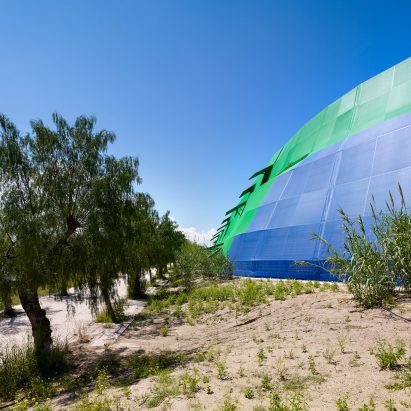 Stelios Ioannou Learning Resource Centre at the University of Cyprus in Nicosia by Atelier Jean Nouvel