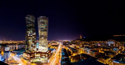 Axis Towers in Tbilisi, Georgia