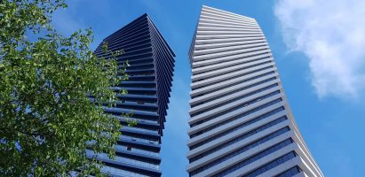 Axis Towers in Tbilisi, Georgia