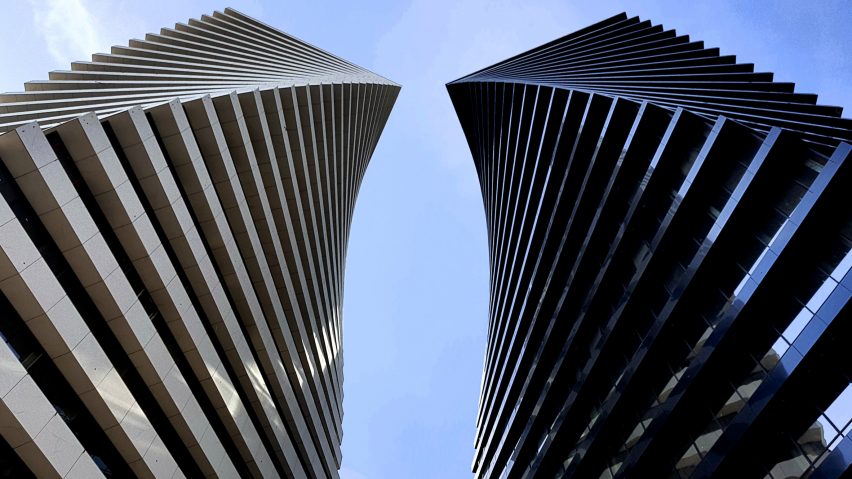 Axis Towers in Tbilisi, Georgia
