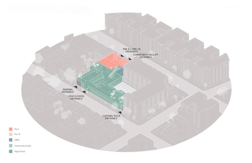 Crown Heights Beth Rivka Girls School by ODA