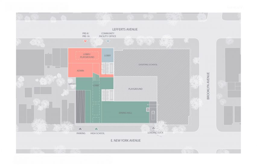 Crown Heights Beth Rivka Girls School by ODA