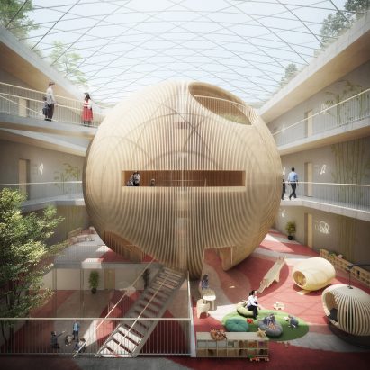 Crown Heights Beth Rivka Girls School by ODA