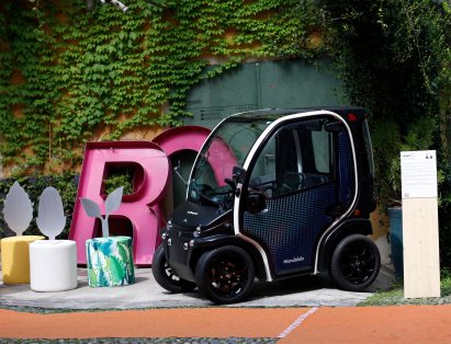 Mandalaki's Birò O2 concept car is made from 80 per cent recycled plastics