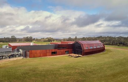 Bannister Downs Dairy in Northcliffe, Western Australia, by Bosske Architecture