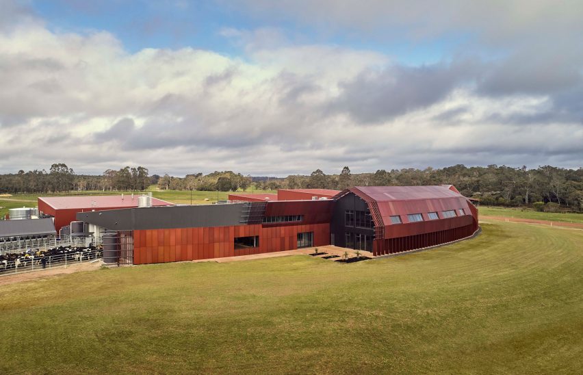 Bannister Downs Dairy in Northcliffe, Western Australia, by Bosske Architecture