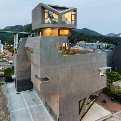 Busan Times building by Moon Hoon