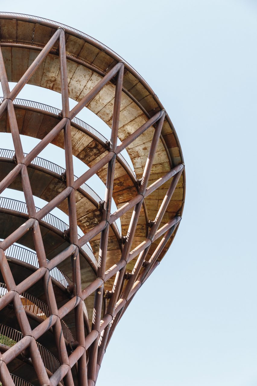 Camp Adventure tower in Denmark by EFFEKT