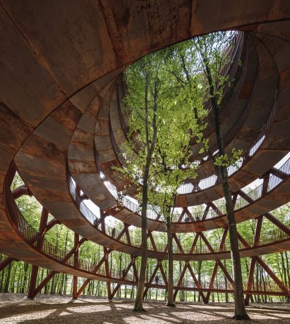 Camp Adventure tower in Denmark by EFFEKT