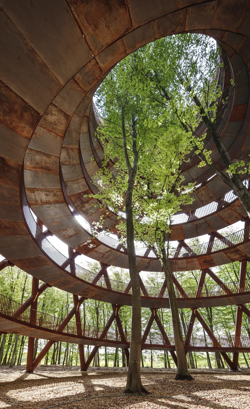 Camp Adventure tower in Denmark by EFFEKT