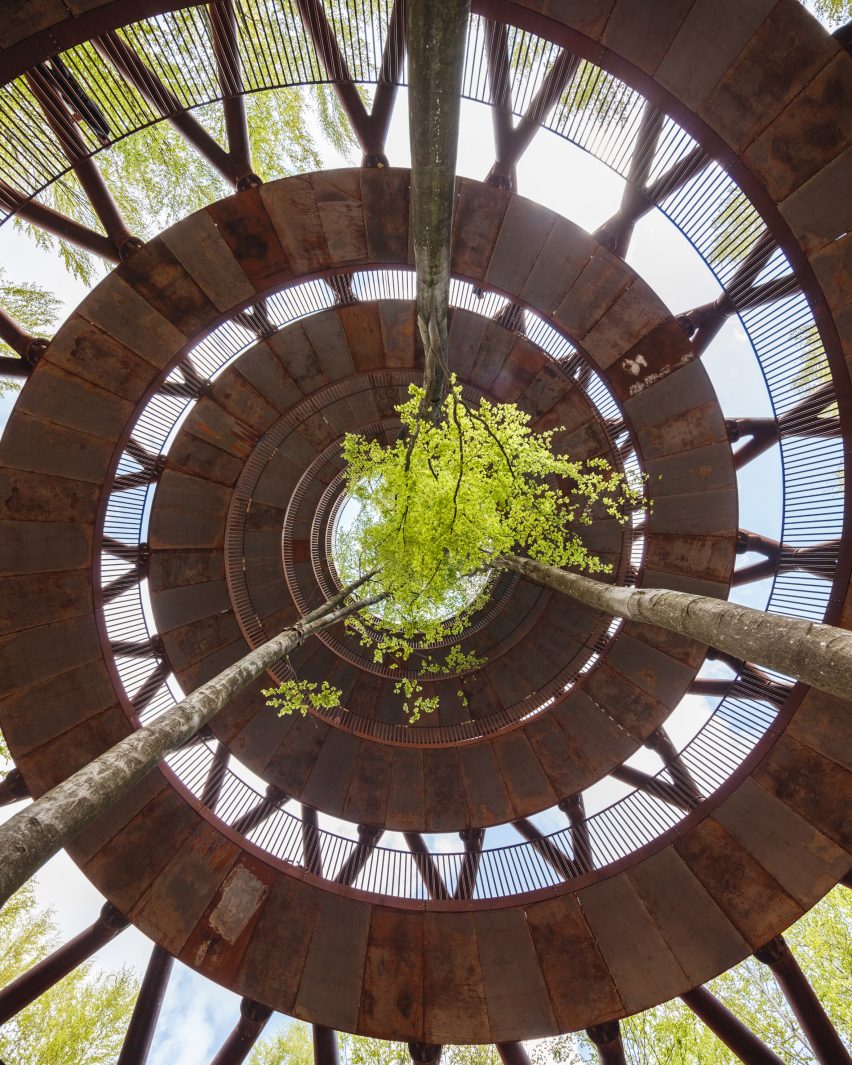 Camp Adventure tower in Denmark by EFFEKT