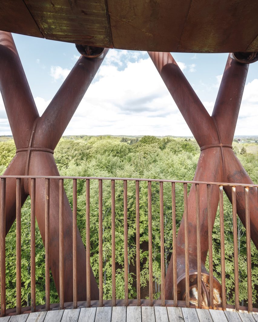 Camp Adventure tower in Denmark by EFFEKT