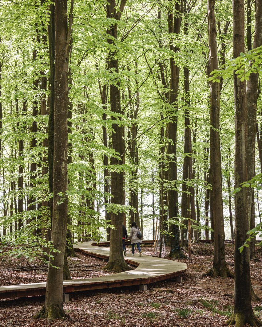Camp Adventure tower in Denmark by EFFEKT