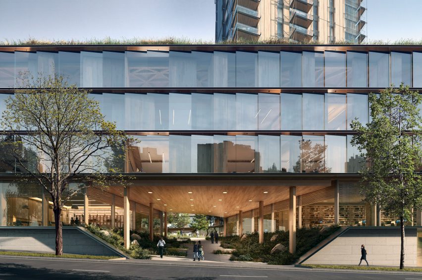 Canada's Earth Tower by Delta Land Development and Perkins+Will in Vancouver, British Columbia, Canada