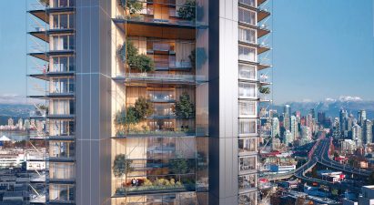 Canada Earth Tower by Delta Land Development and Perkins+Will in Vancouver, British Columbia, Canada