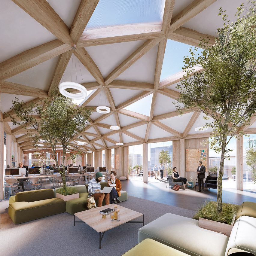 Canada's Earth Tower by Delta Land Development and Perkins+Will in Vancouver, British Columbia, Canada