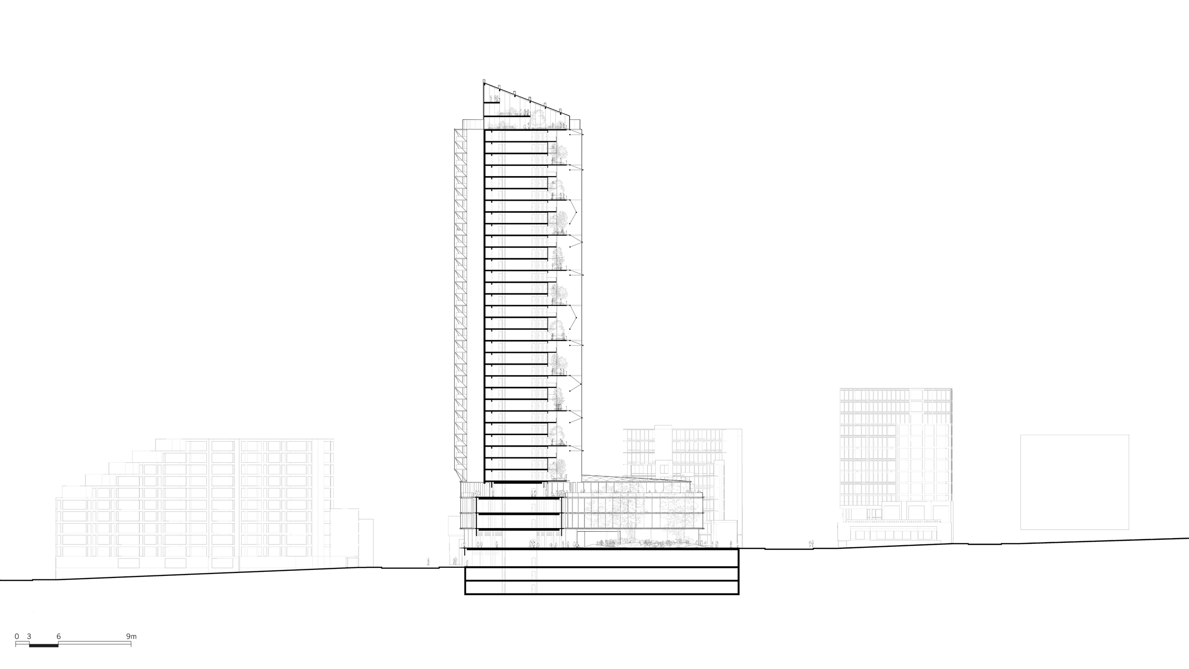 Canada's Earth Tower by Delta Land Development and Perkins+Will in Vancouver, British Columbia, Canada