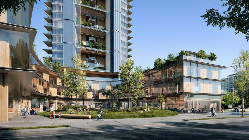 Canada's Earth Tower by Delta Land Development and Perkins+Will in Vancouver, British Columbia, Canada