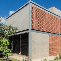 Cobogo House by Guilherme Fiorotto in Sao Paulo, Brazil