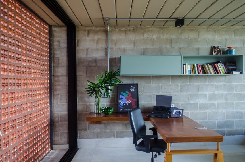 Cobogo House by Guilherme Fiorotto in Sao Paulo, Brazil