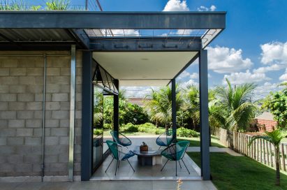 Cobogo House by Guilherme Fiorotto in Sao Paulo, Brazil