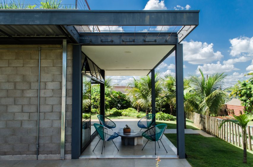 Cobogo House by Guilherme Fiorotto in Sao Paulo, Brazil