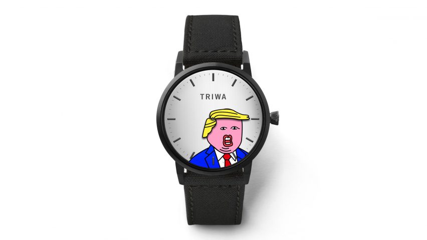 Comb-over watch by TRIWA