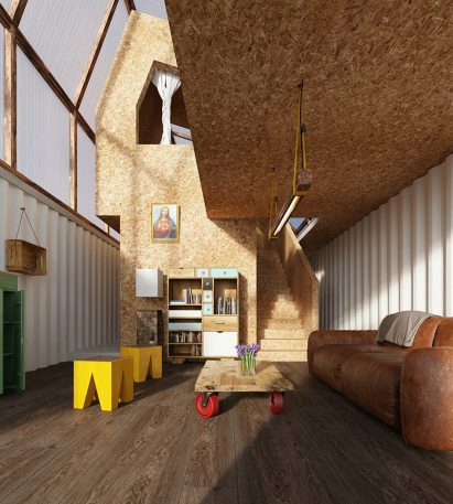 Container House by TRS Studio