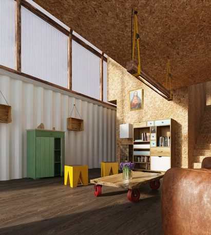 Container House by TRS Studio